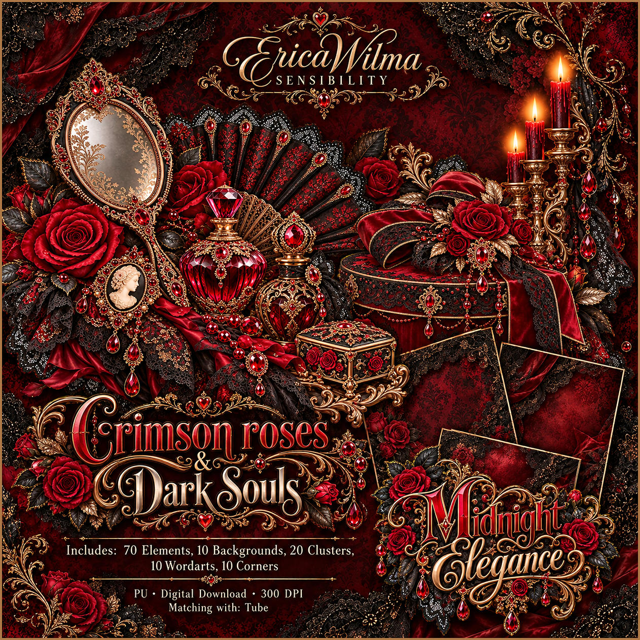 (image for) EW AI Crimson Rose and Dark Souls - Scrapset 2026